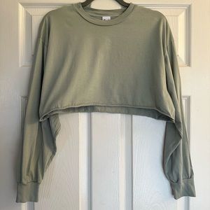 TNA Cropped Long Sleeve Top